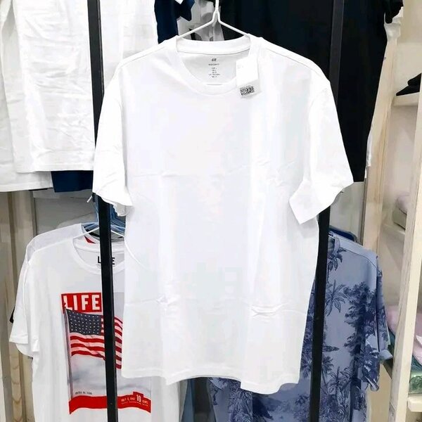T-shirt blanc homme