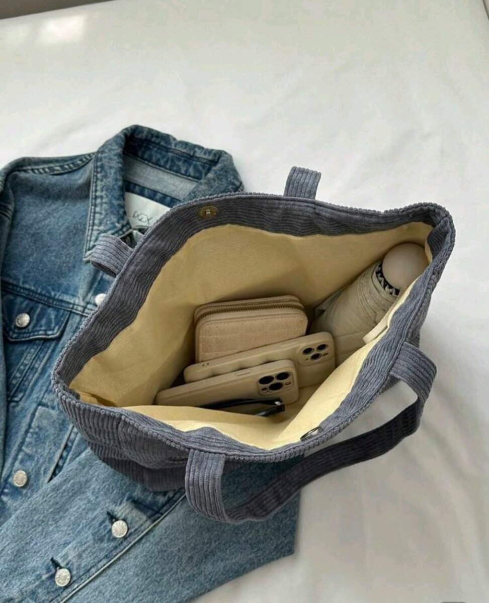 Sac à main en toile tendance