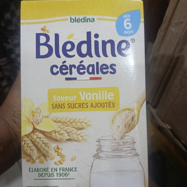 Blédine Vanille Céréales Bébé