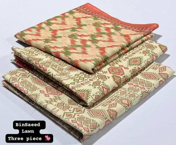 Bin saeed printed lawn