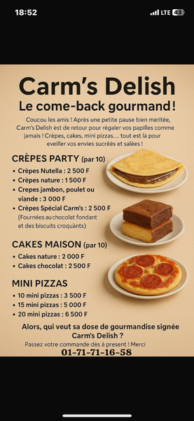 Crêpes Gourmandes Nutella