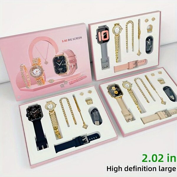 Ensemble Montre Intelligente et Bijoux