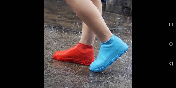 Chaussures de pluie imperméables