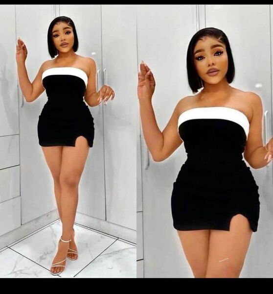 Robe Noire Élegante Femme