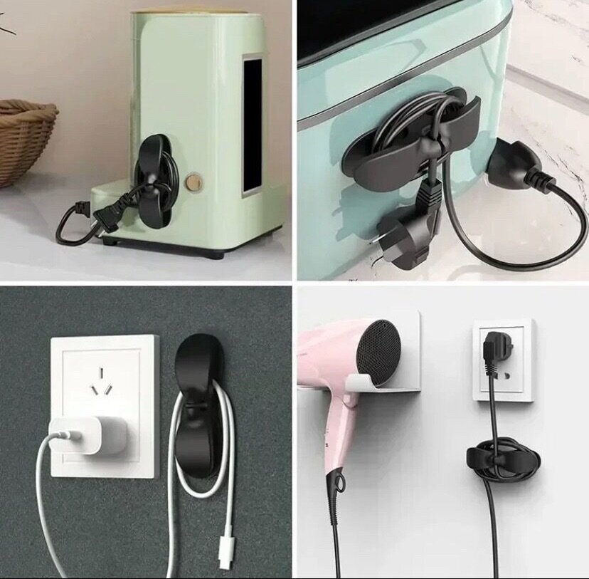 Lot 4 organisateurs de câble