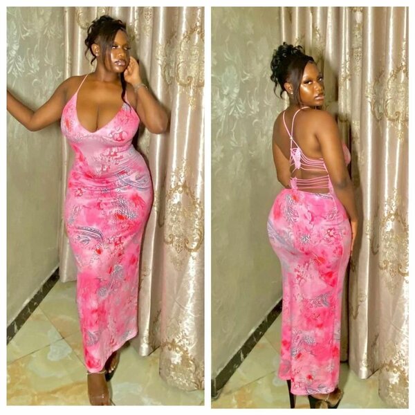 Robe glamour longue élégante