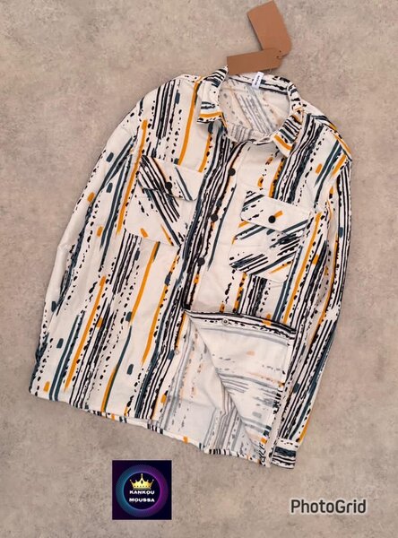 Chemise Homme à Motifs Élégants