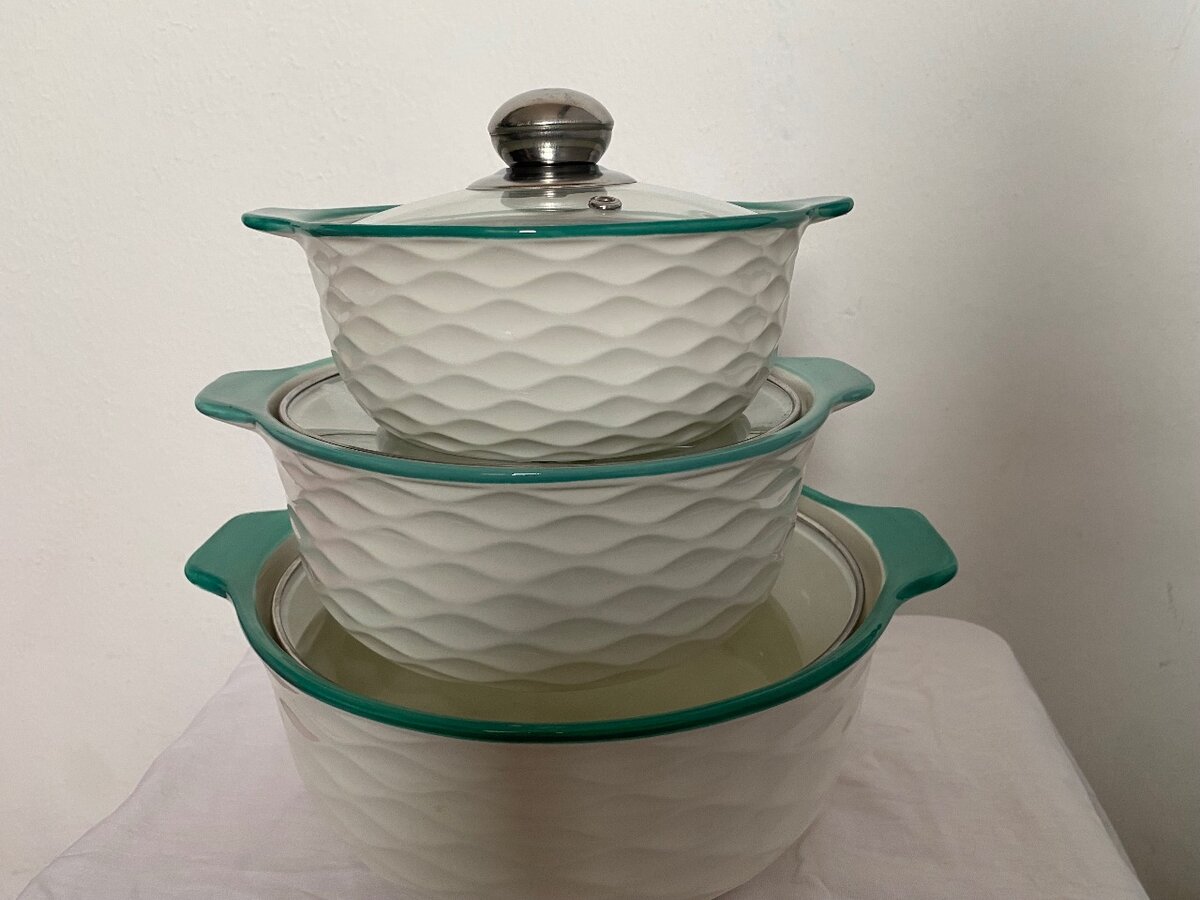 Ceramic Serving Soup Bowl Set