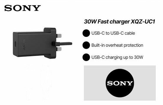 Original SONY 30W PD charger 100% genuine stock available