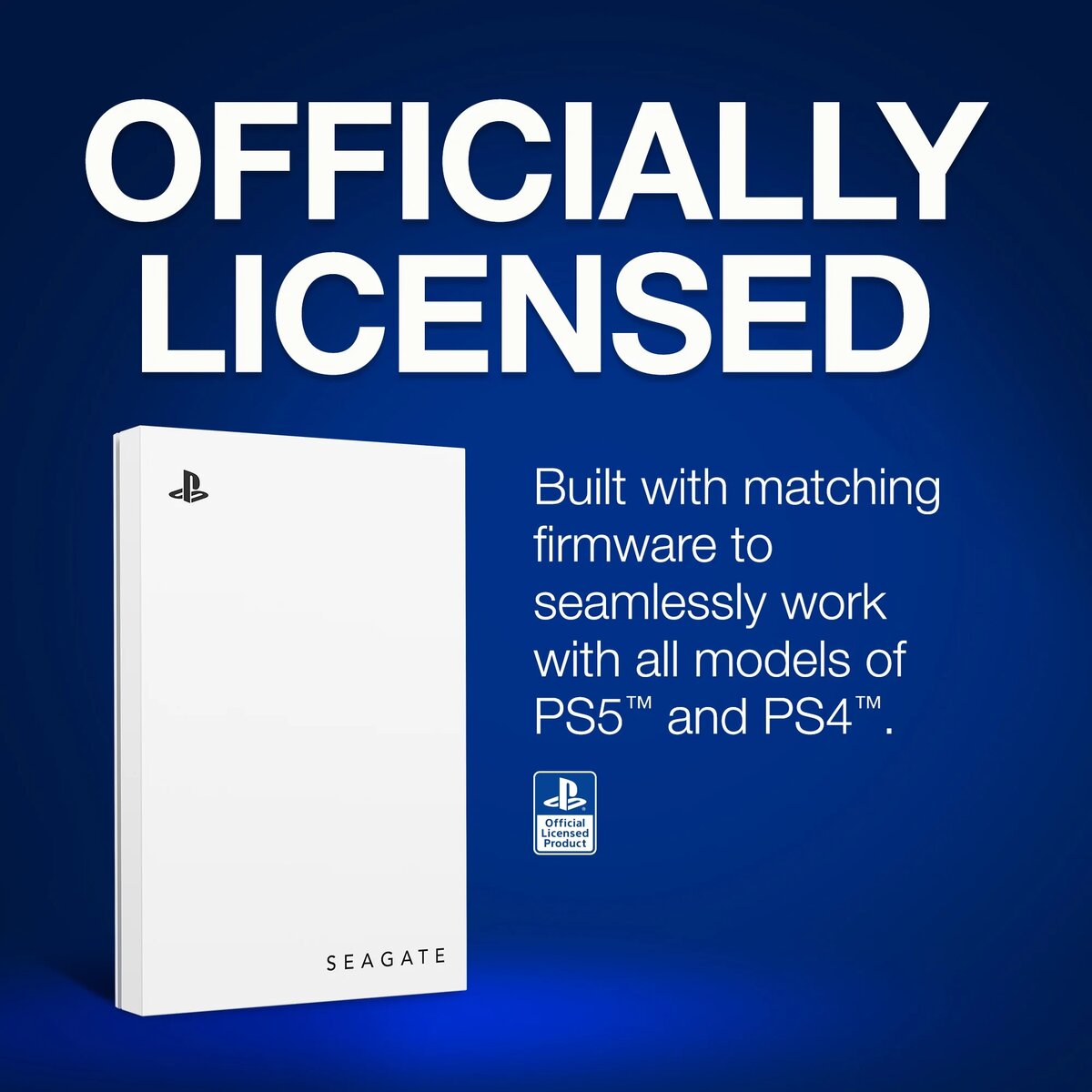 Seagate Gaming Drive for PS5 /PS4 2TB External HDD USB 3.0