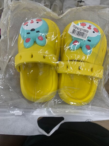 Sandales Enfant Mignonnes Jaunes