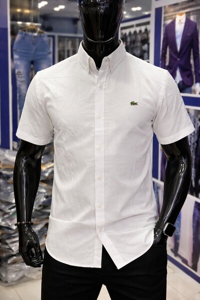 Chemise Lacoste manches courtes