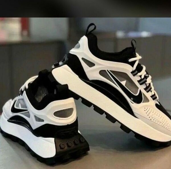 Chaussures Nike pour hommes - Blanc/Noir
