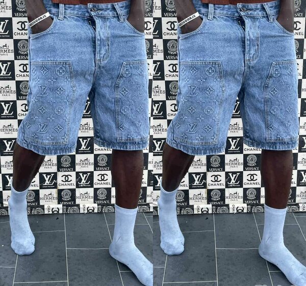 Shorts homme tendance denim