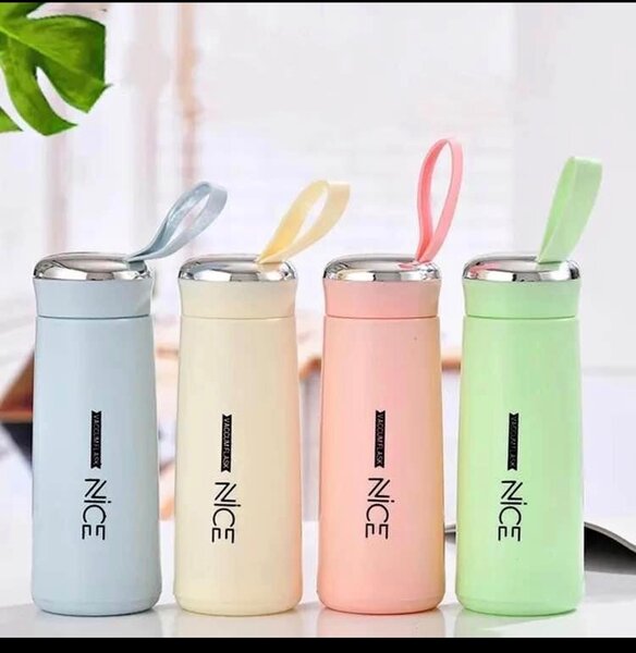 Glass bottles and tumblers