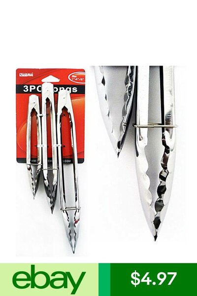 Pince à barbecue 3 pièces en acier inoxydable