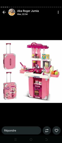Cuisine Jouet Enfant Valise