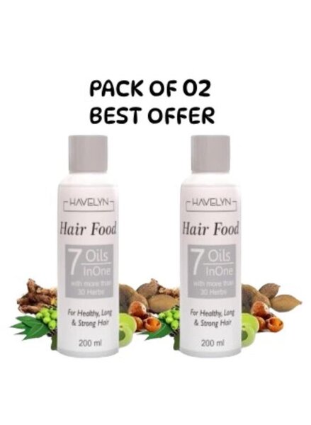 Hair food oil, 200ML  Pack of 2