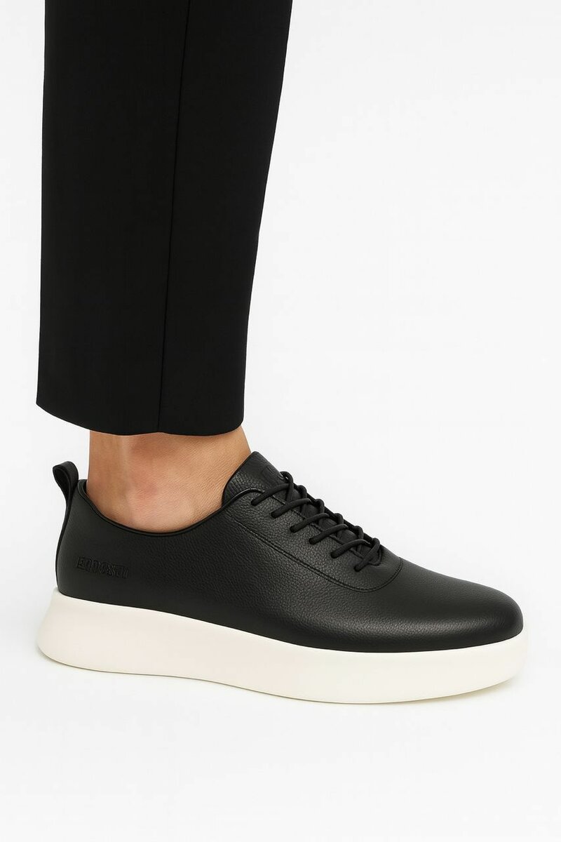 Baskets en cuir unisex élégantes