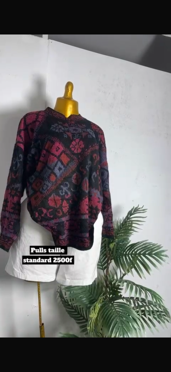 Pulls unisexe modernes en laine