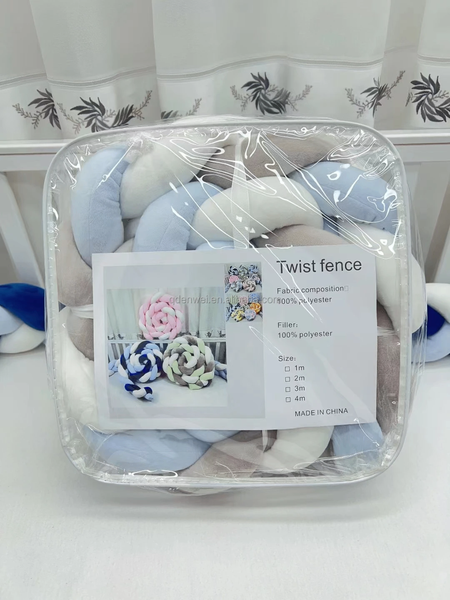 Tour de lit tressé sécurité