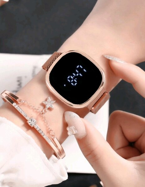 Ensemble montre numérique +bracelet