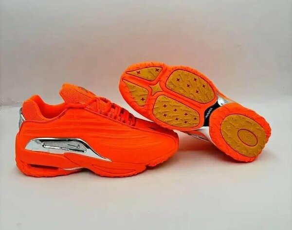 Chaussures orange homme sport