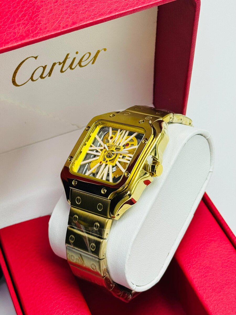 Montre Cartier Luxe Acier