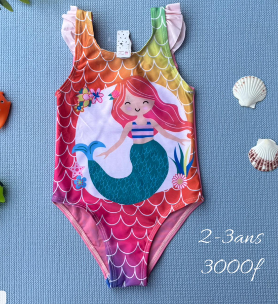 maillot de bain une pièce pour enfants