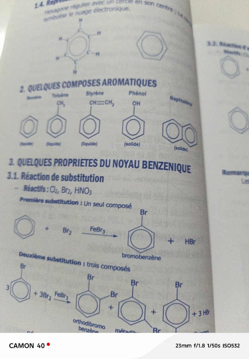 Livre de chimie 1ère CDE