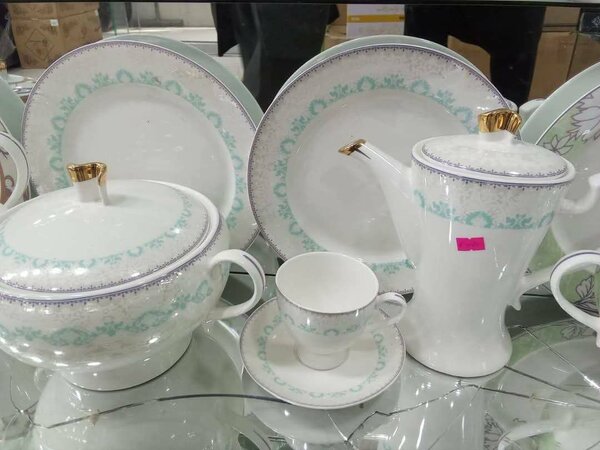 Dinner set super bone 61 piece