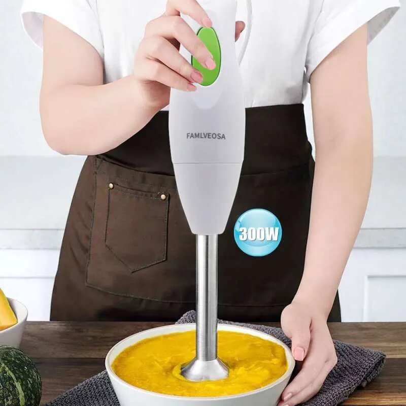 Mixeur Plongeant Puissant 300W