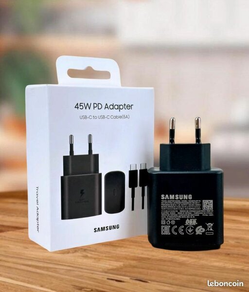 Chargeur Samsung 45W USB-C