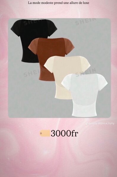 Top asymétrique femme chic