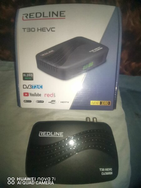Décodeur TV Redline T30 HEVC