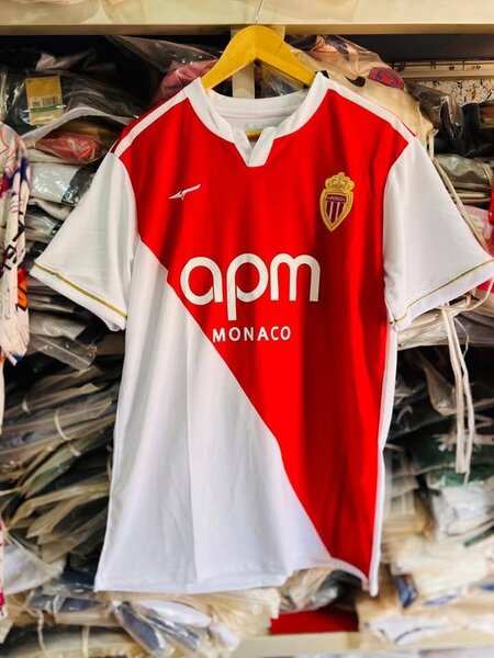 Maillot AS Monaco Rouge et Blanc