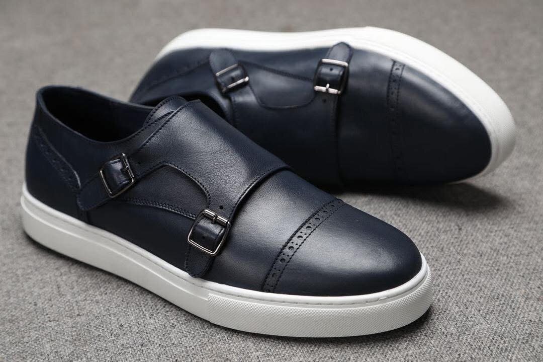 Chaussures Monk Strap Homme Élégantes