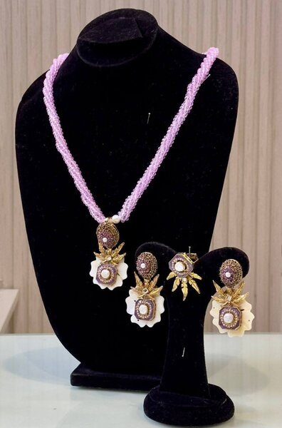 Ladies wedding set Necklace earrings and ring