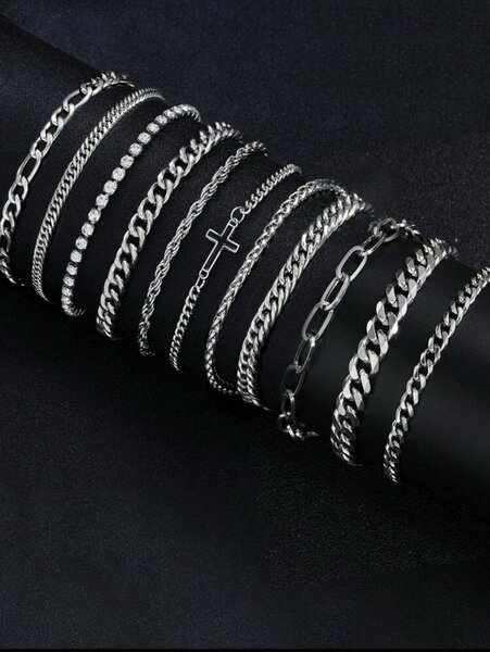 Bracelets en acier inoxydable