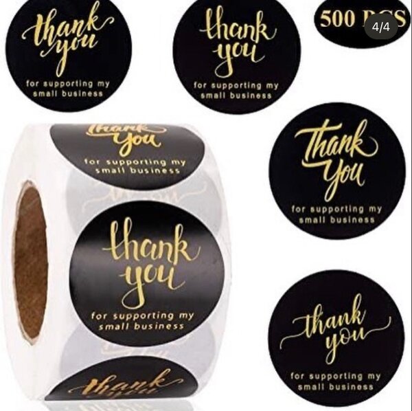 Stickers de remerciements