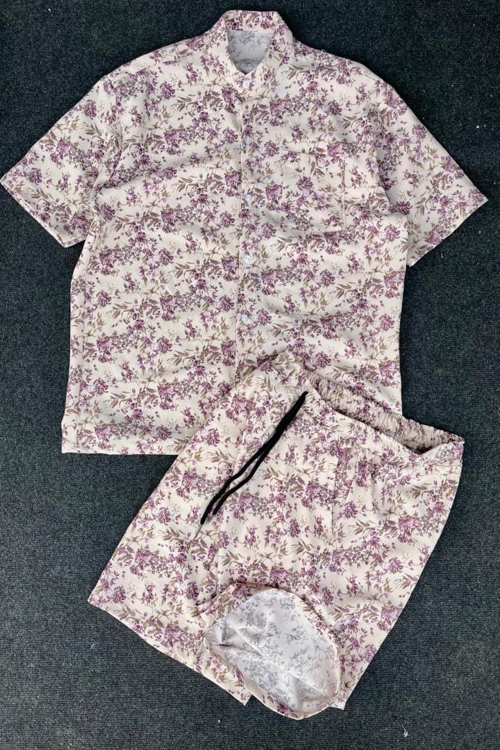 Ensemble chemise et short été