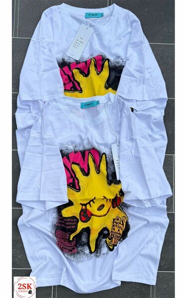 T-shirt imprimé artistique