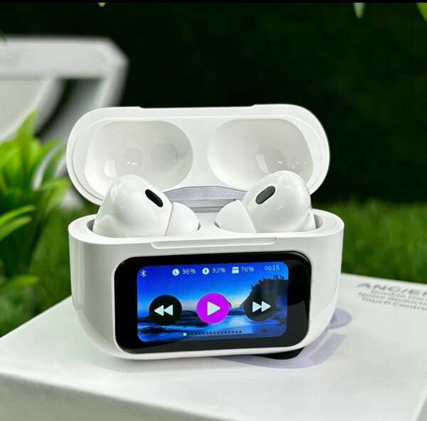 Wireless ANC Earbuds with LCD