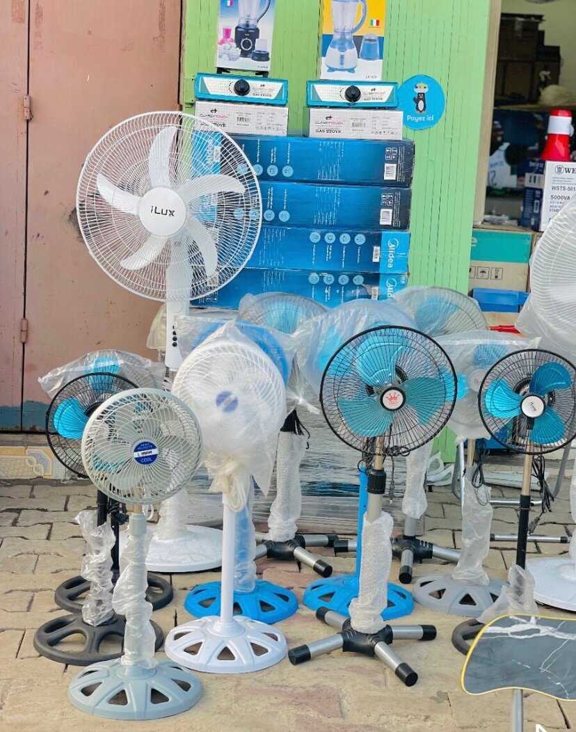 Ventilateur sur pied réglable iLux