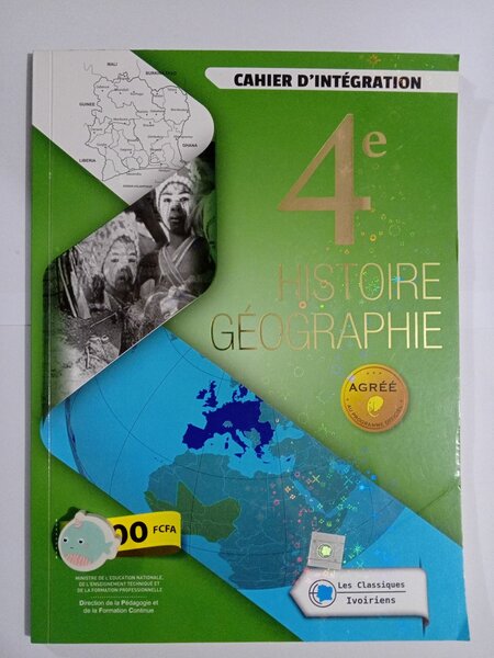 Livre Histoire Géographie 4e