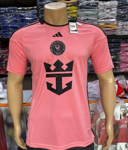 First, second and replical Jersey's