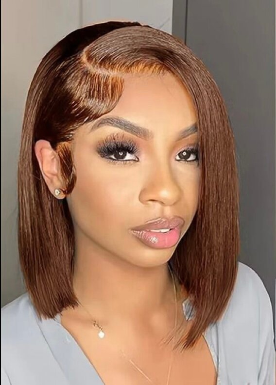 Perruque lace bob naturelle