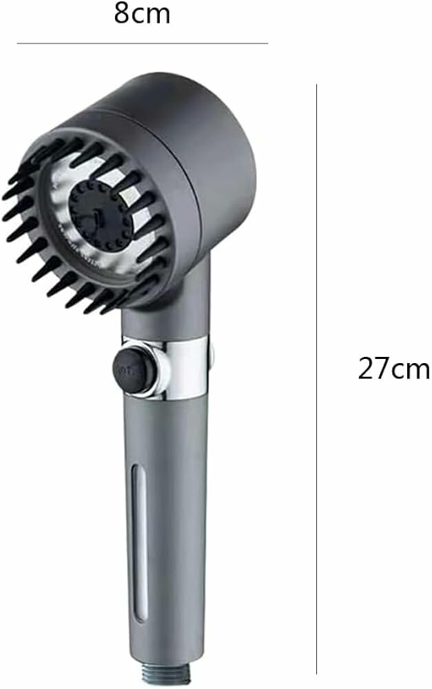 Pomme de douche haute pression 3 modes