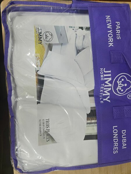 Parure de lit en coton Jimmy