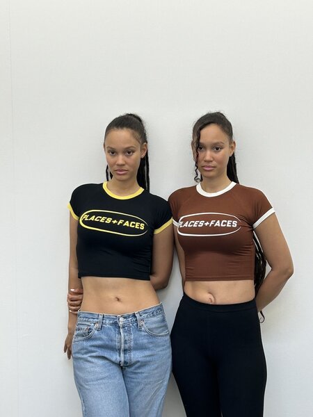 Crop top "Places+Faces"